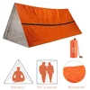 2 Person Emergency Shelter Bivy Survival Tent Kit Mylar Tube Tent Sleeping Bag Waterproof Outdoor SOS Thermal Blanket Reusable 3