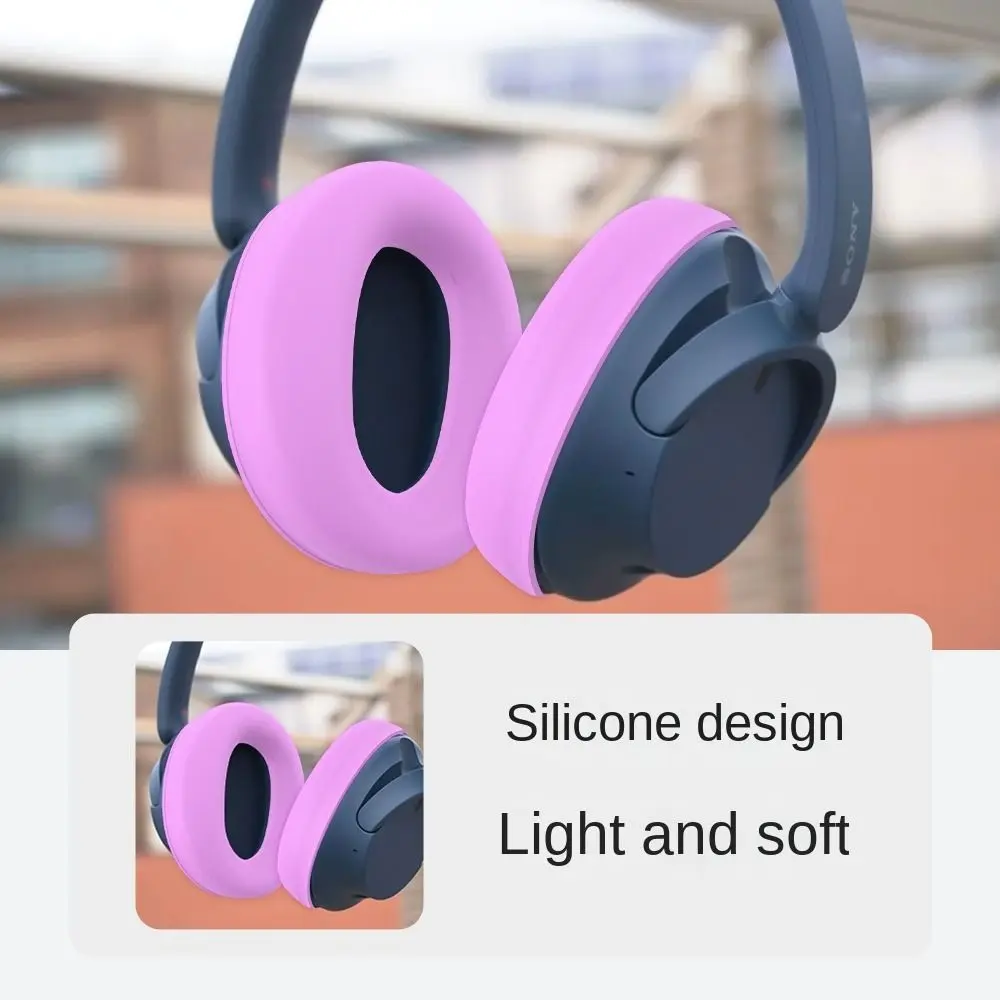 Durable Silicone Ear Pad Cover for Wireless Bluetooth On-Ear Headphones