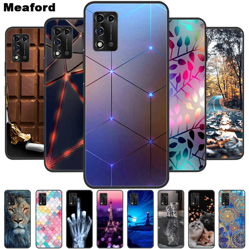

For ZTE Libero 5G II Case Shockproof Soft silicone TPU Cover For 6.67'' ZTE Libero 5G II Back Cases Libero5G II 2 Bumper Shell