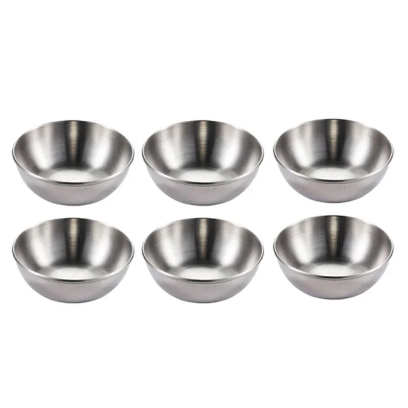 Stainless Steel Sauce and Spice Dishes Set - Specialty Tableware Collection