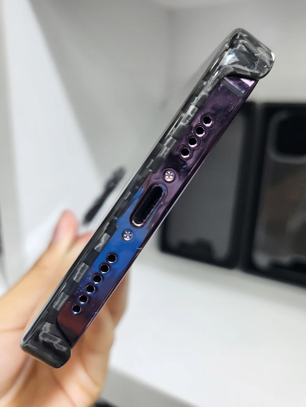 New Real Aramid Fiber Glossy Carbon Fiber Phone For iPhone 14 Pro Max iPhone14 14Pro 14Promax Case Cover