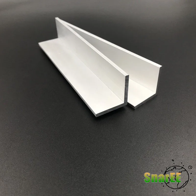 

L-shaped Angle Aluminum 25x25x3mm Equilateral Aluminum 6063 Industrial Angle Aluminum DIY Aluminum Alloy Angle Aluminum