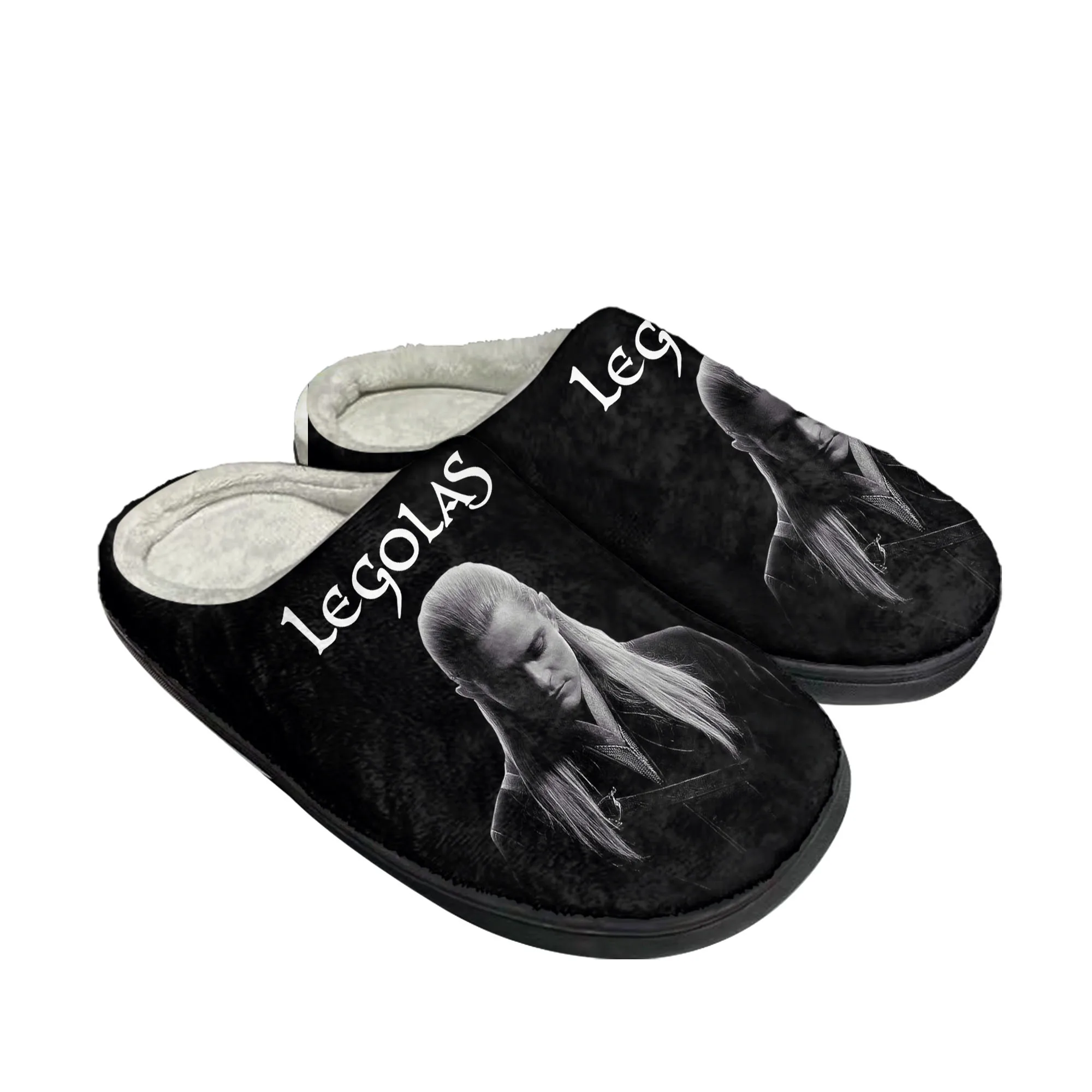 

Legolas Home Cotton Slippers Mens Womens Elf Archer Plush Bedroom Casual Keep Warm Shoes Thermal Indoor Slipper Customized Shoe