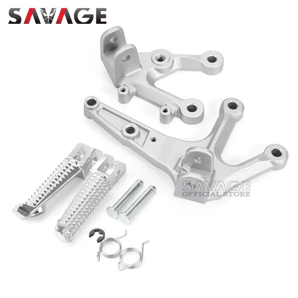 Front Footrest Foot Peg Pedal For YAMAHA YZF R25 R3 MT25 MT03 2014-2025 Motorcycle Left Right Bracket YZFR25 YZFR3 motorcycle accessories motorcycle foot pedals motorcycle footrests