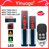 SOMMER 4013 TX03 434 4 XP Garage Remote Control Gate Opener 434MHz Rolling Code SOMMER 4014 4022 TX02-434-2 Hand Transmitter 1