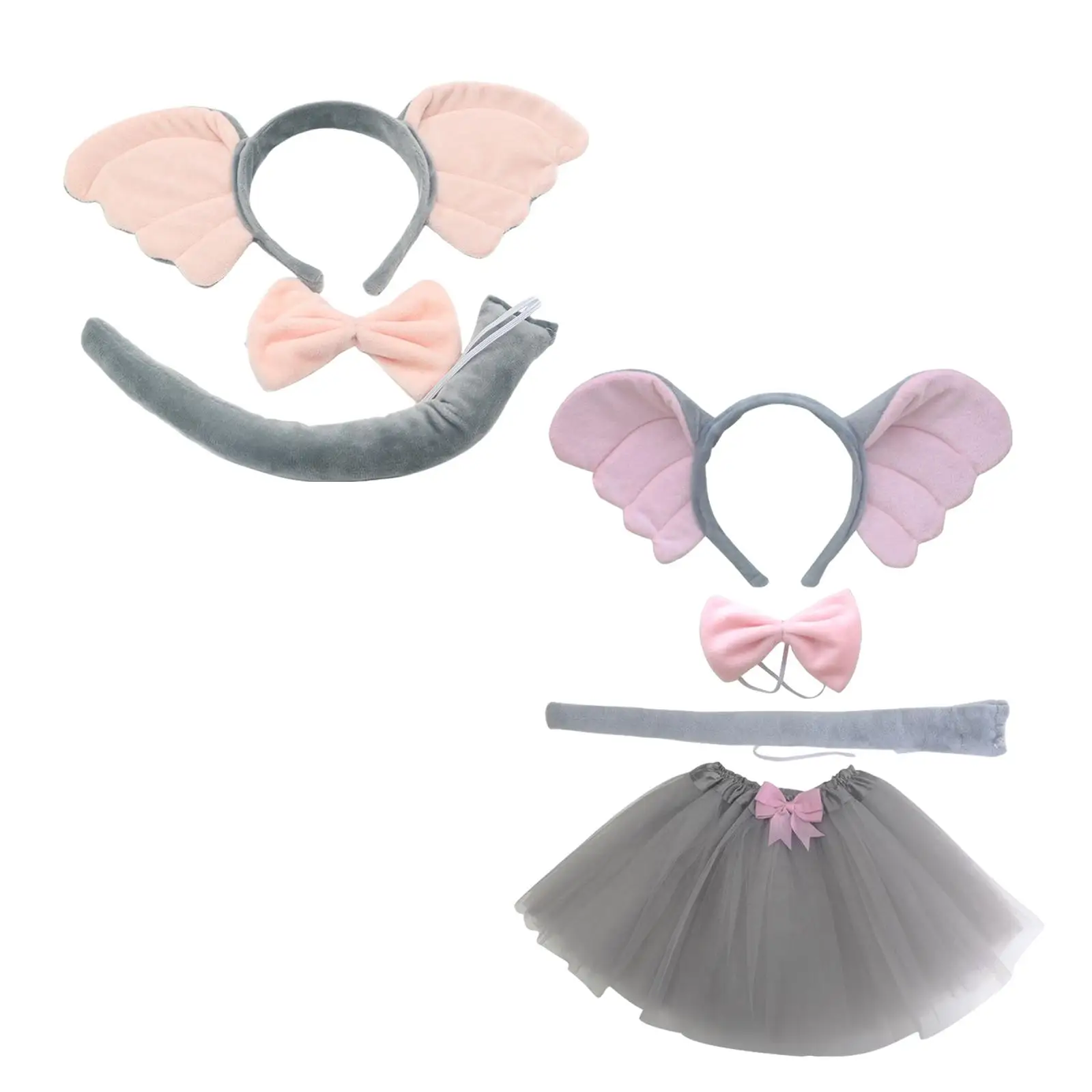 

Elephant Costume Accessories Photo Props Headwear Hair Band Hair Hoop for Stage Shows Birthday Gifts Party Dress up Boys Girls