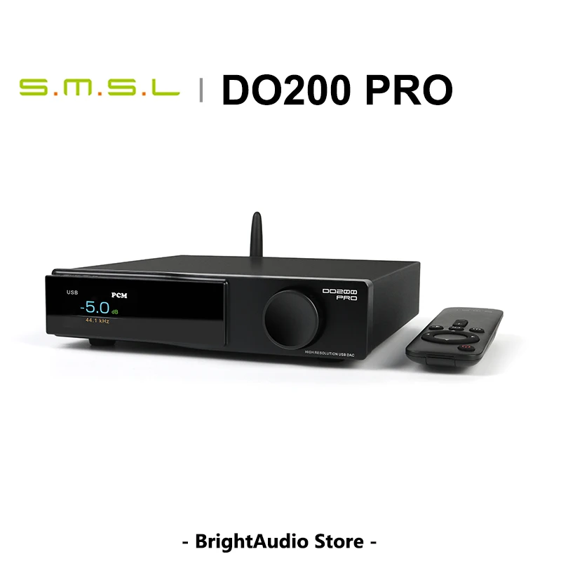 

SMSL DO200 PRO Full MQA DAC HiFi Balanced Decoder 12x CS43131 Chips Hi-Res Audio Decoding Pre-amp Bluetooth 5.1 HDMI-ARC for PS5