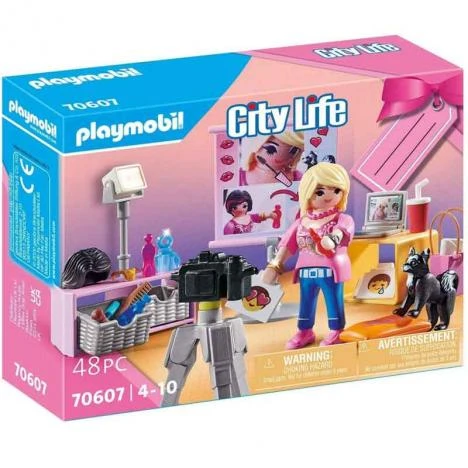 uitzetten achterstalligheid Manier Playmobil City Life Playmobil 70607 City Life: Set star Social Media  PLAYMOBIL| | - AliExpress