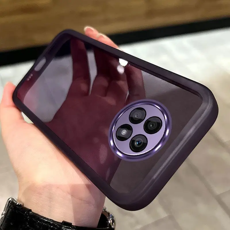 Shookproof Plating Silicone Back Phone Case