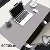 1 Pcs Large Size 60*30mm Office Desk Protector Mat PU Leather Waterproof Mouse Pad Desktop Keyboard Desk Pad Gaming Mousepad 5