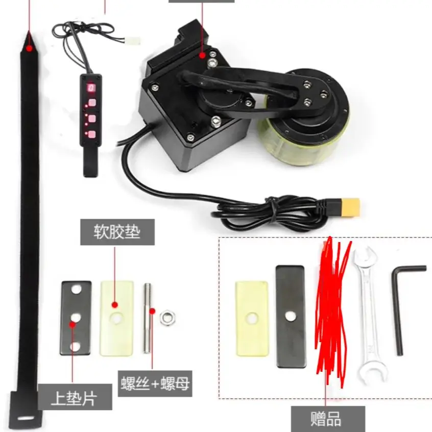 Booster modified moped kit 350W bicycle friction drive DIY electric bike 350W brushless high speed motor accelerate