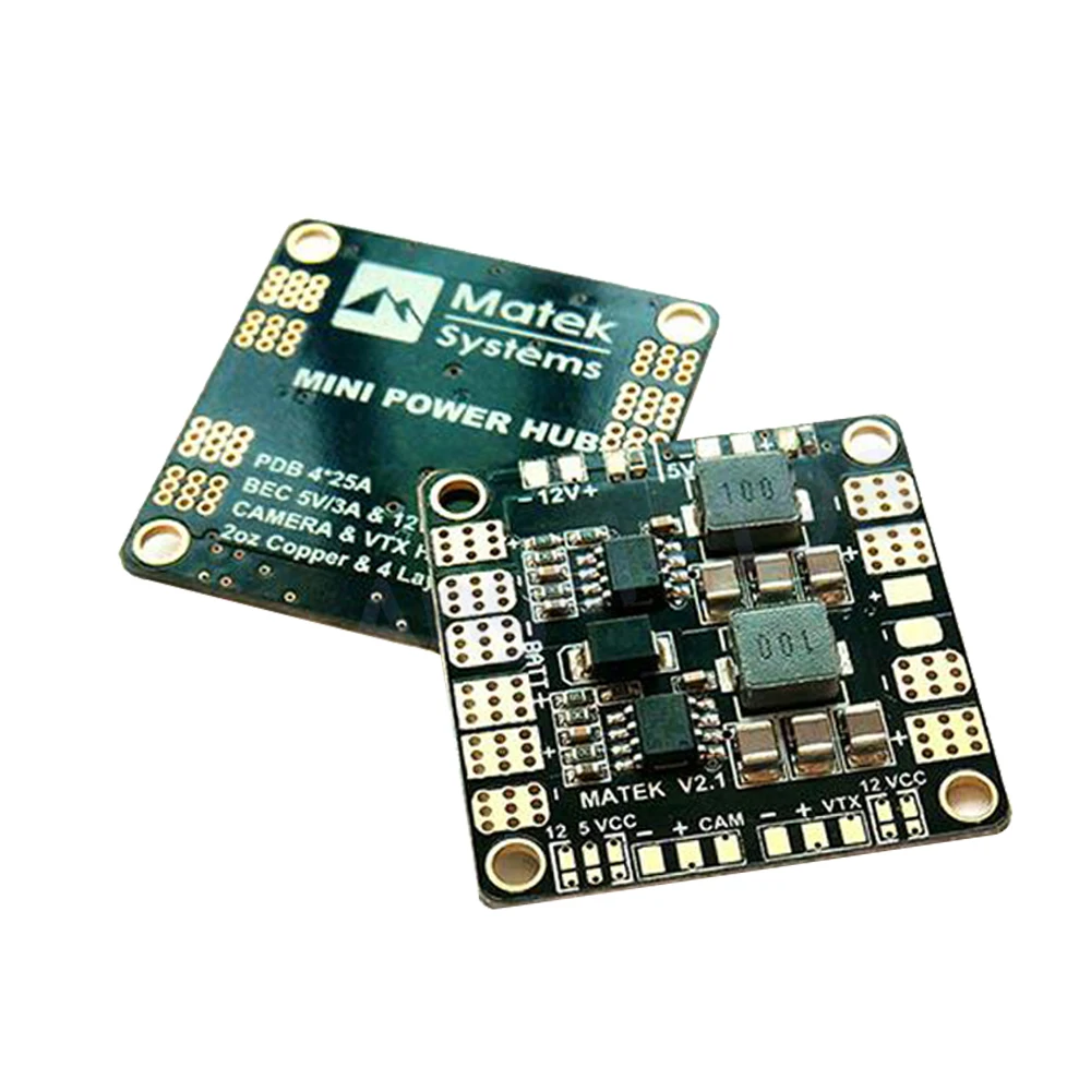 Module BEC double sortie 5V 3A et 12V 2A pour drone FPV, installation sur châssis de drone