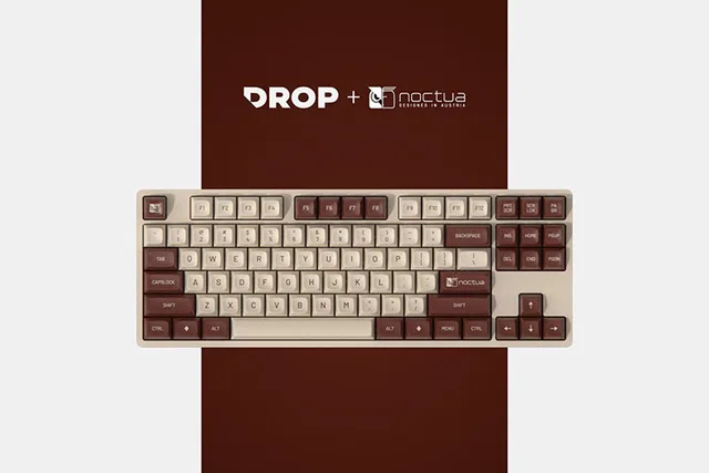 Drop + Biip MT3 Extended 2048 Dark Keycaps Custom Cute Retro