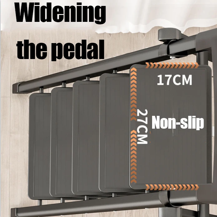 Folding Ladder Folding Ladder Aluminum Household Folding Ladder chair 4-speed Ladders for Home Stairs Protable 3-Step Herringbone ladder