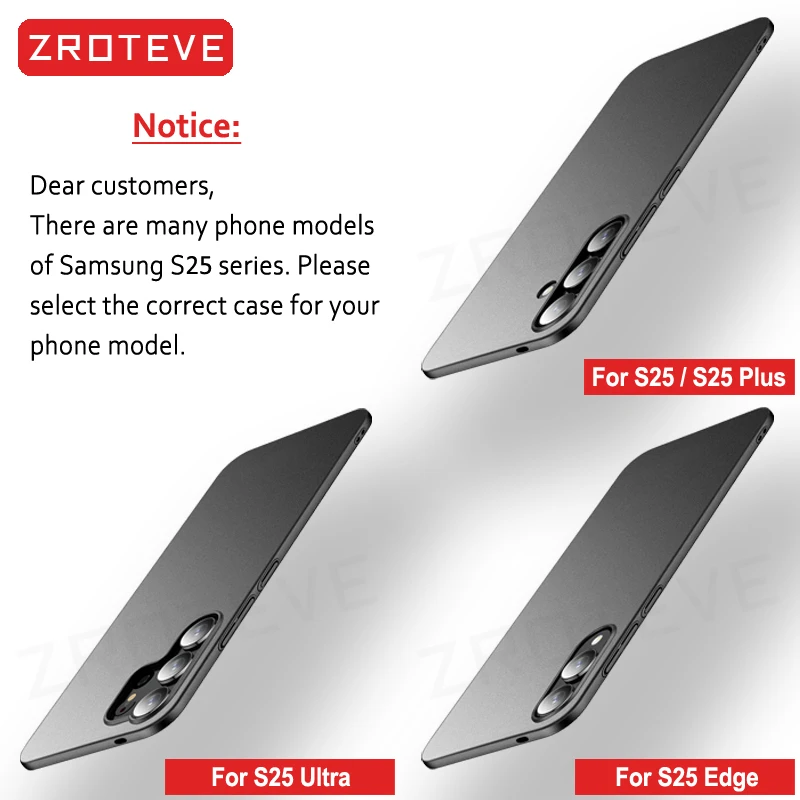 Zroteve Slim Matte Hard PC Phone Case