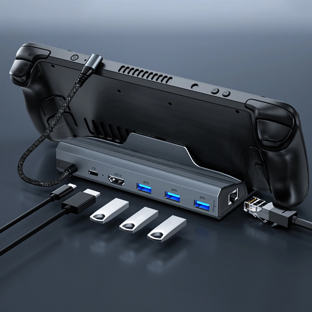 PD100W, Dock para Steam Deck, USB, Game