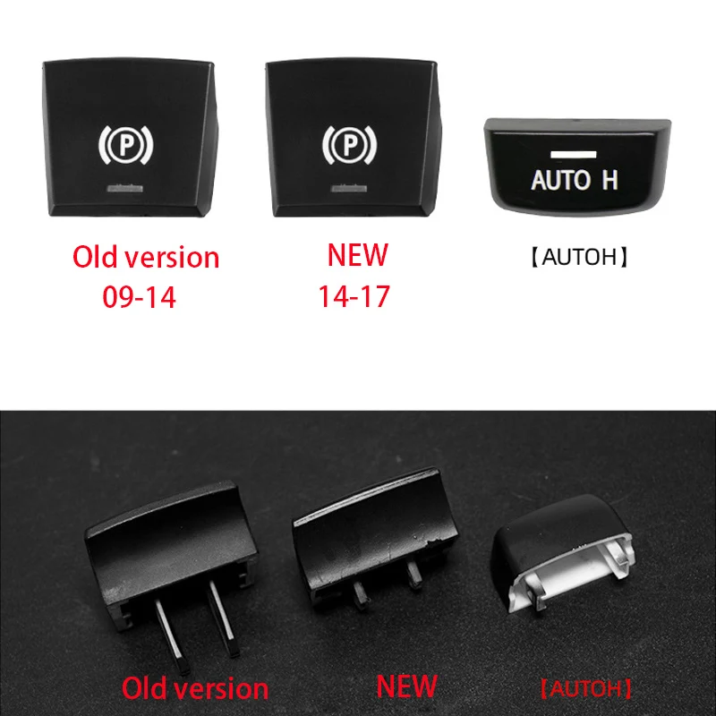 Push Button Switch Electronic Parking Brake H Button Replacement for BMW 5 7 X3 X4 X5 X6 M5 Series F01 F02 F10 F12 F15 F16 F25 F26