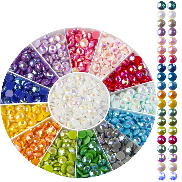 48 Colors 5D Diamond Painting Beads, Diamond Painting Accessories