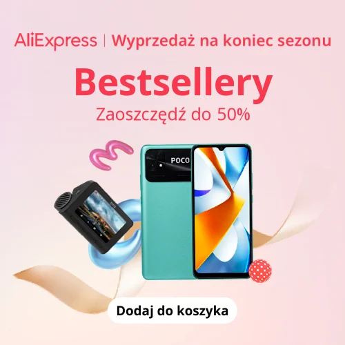18-20.8.2023 Wyprzedaż na koniec sezonu | Bestsellery