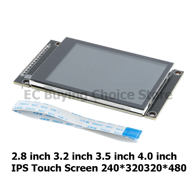 SPI Serial Port Touch Screen Display Module 2.8 3.2 3.5 4.0 4 Inch IPS ...
