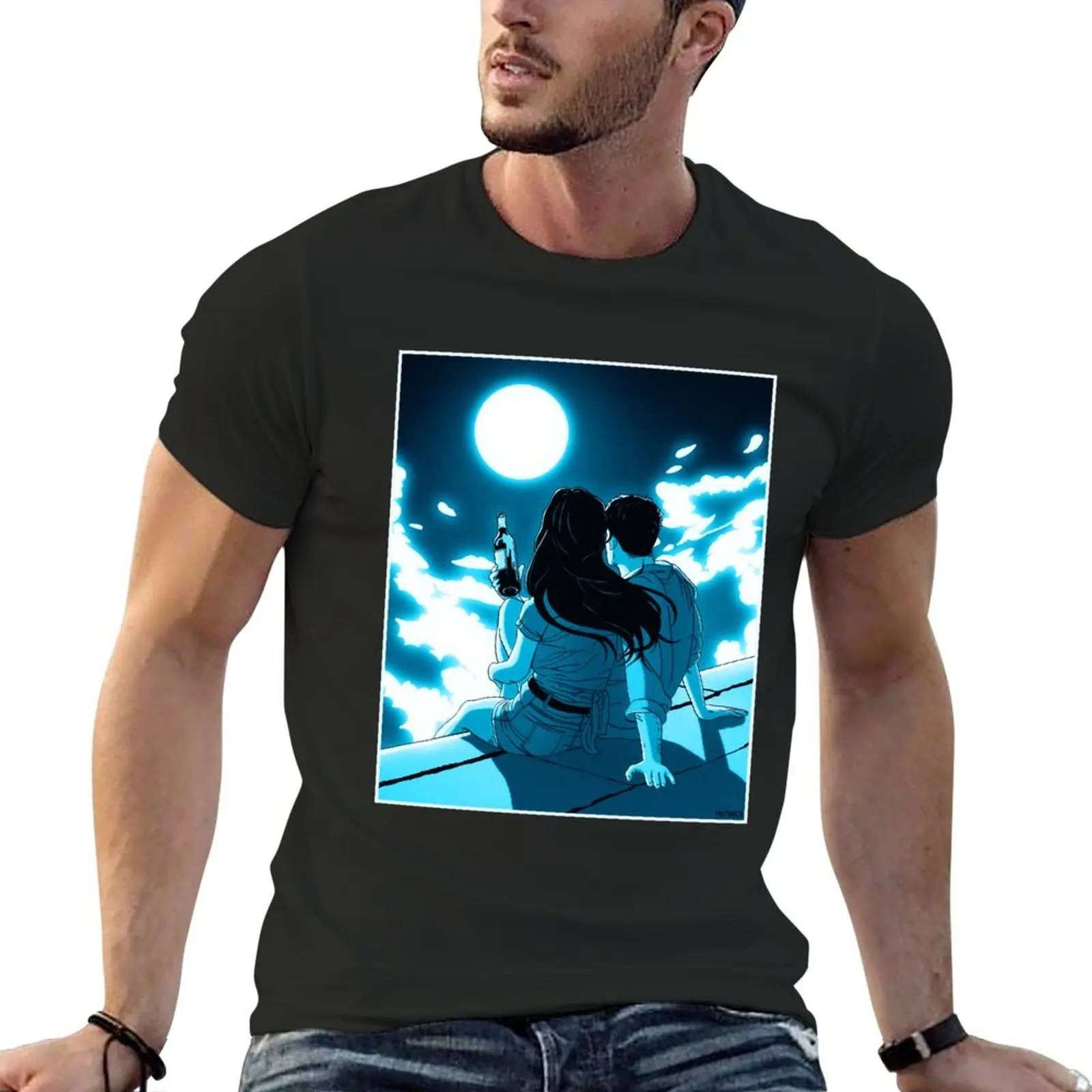 

Face of the Moon T-Shirt boys t shirts oversized t shirt men