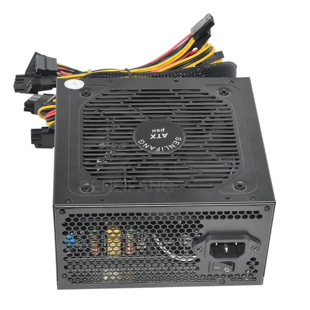 SENLIFANG Atx 500W Pc PSU 80PLUS 110V/220V PFC De Jeu Noir Calme  Alimentation Maximal 700W Certification de FCC de la CE - AliExpress