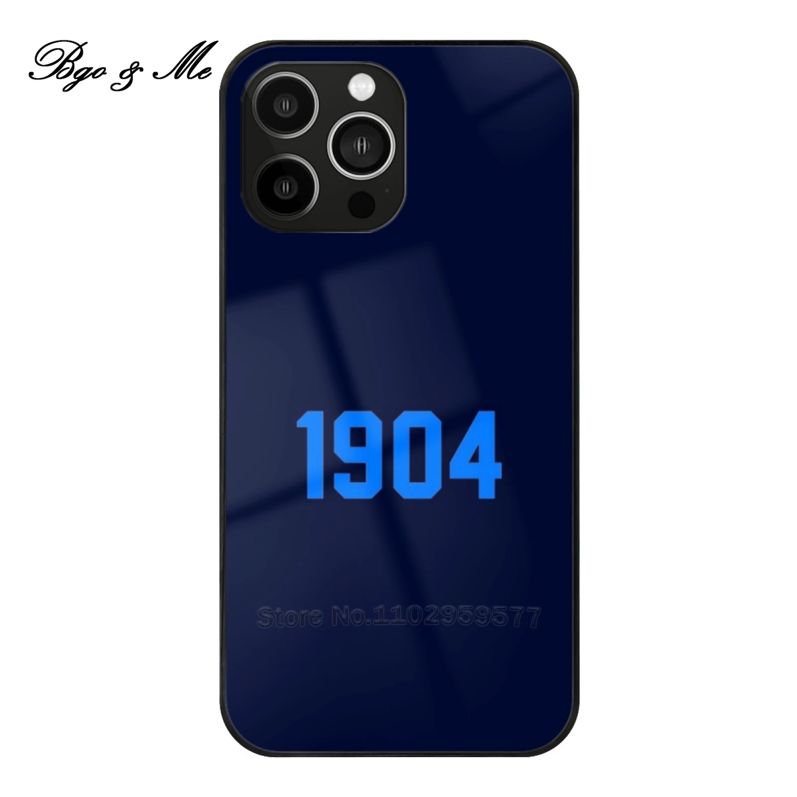 

1904 Schalke Blue 2 Tempered Glass Case For Iphone 15 14 13 12 Pro Max Case 1904 Schalke 04 S04 Deutschland