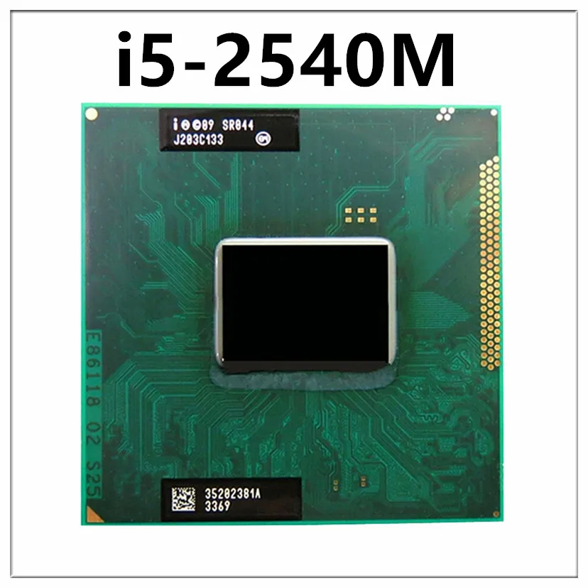 i5-2540M SR044 Processor i5 2540M notebook Laptop CPU Socket G2 (rPGA988B) SR044 laptop cpu