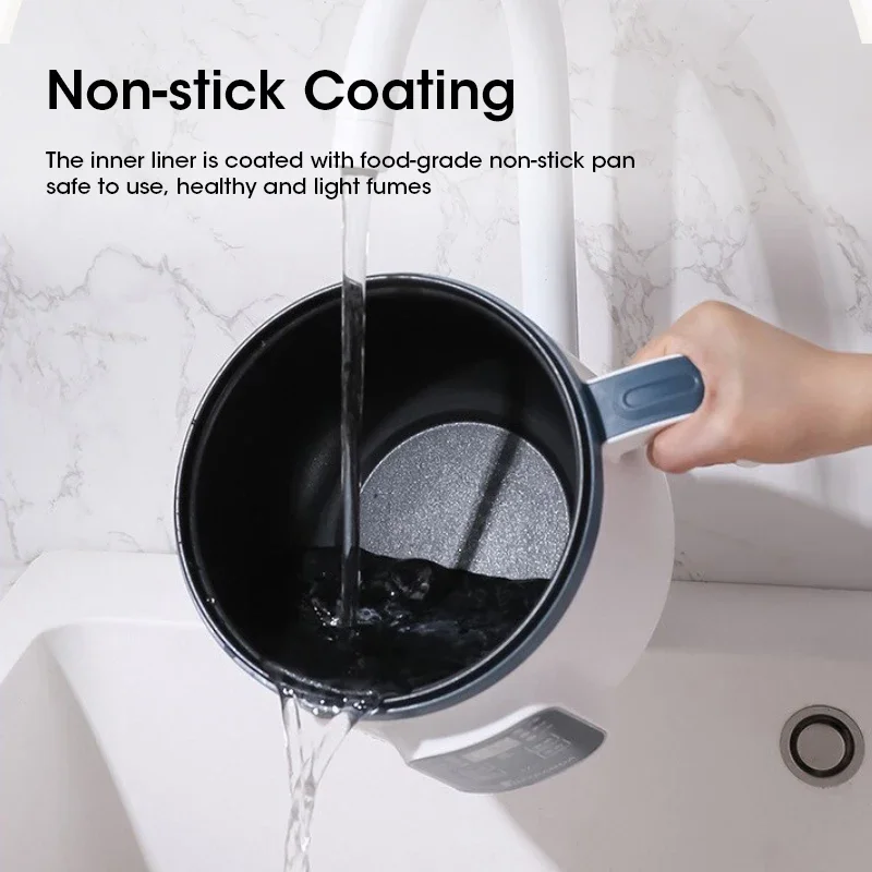Electric Rice Cooker Multi Functional Baby Food Cooking Pot 1.7L Mini Hotpot Intelligent Non Stick Pot 1-3 Home Steaming