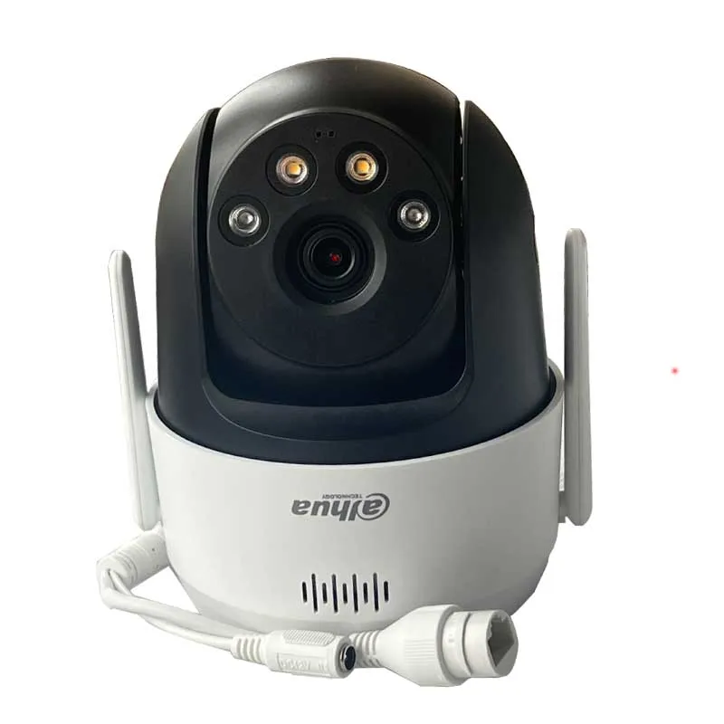 Dahua 풀 컬러 비디오 지지대 IP 카메라, 양방향 대화, 사람 및 차량 감지, 5MP POE PTZ, IR30M, SD2A500NB-GNY-A-PV 신제품