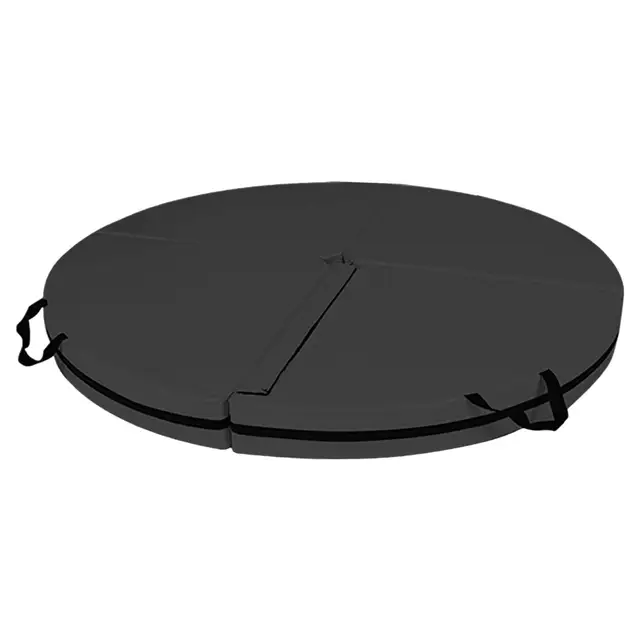 Folding Pole Dance Mat Floor Protection Round Dancing Floor Cushion Equipment Workout Mat for Pilates Outdoor Studio Fitness