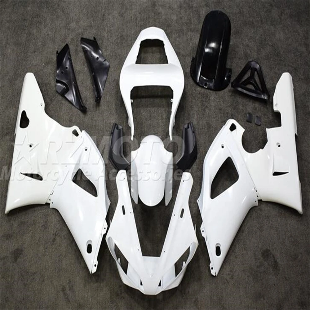 

4Gifts New ABS JP Motorcycle Whole Fairings Kit Fit For YAMAHA YZF- R1 2000 2001 00 01 Bodywork Set Shell Custom White