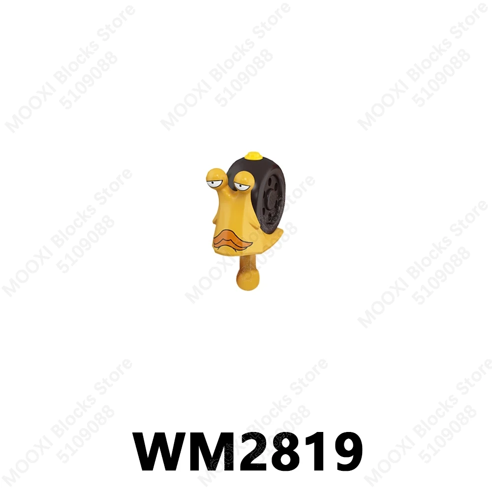 WM6196 호환 애니메이션 액션 피규어 부품 브릭 무기 액세서리 성인용 조립 블록 세트 어린이 장난감 WM2818 WM2819 WM2820