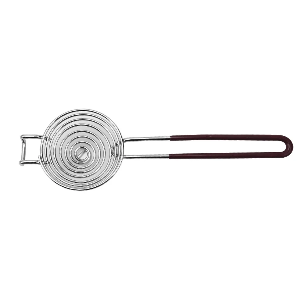 1Pc stainless steel egg white separator creative extended handle protein egg white yolk separator hot pot fishing egg separator