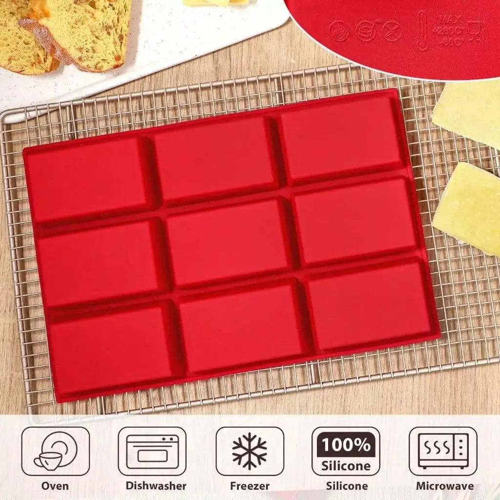 Silicone Mini Loaf Baking Mold for Cakes, Bread, and Treats