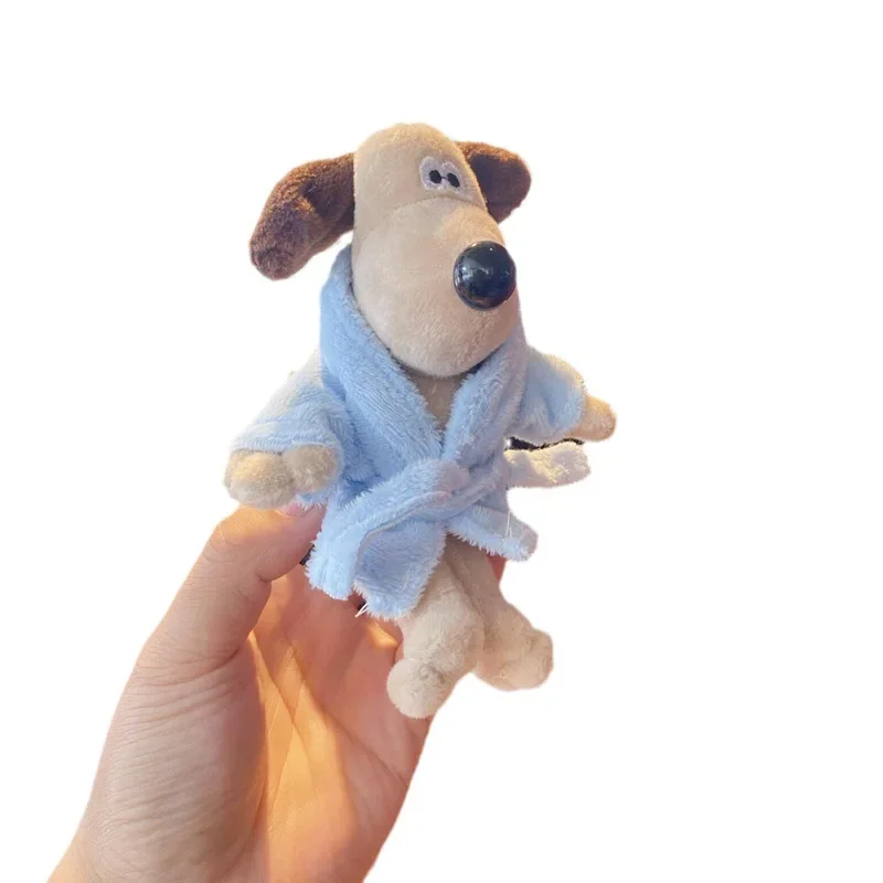 

Doll Master Dog Doll Plush Toy Pendant Key Chain for Men Women Bathrobe Dog Bag Claw Machine Doll Doll Doll Small Pendant Gift