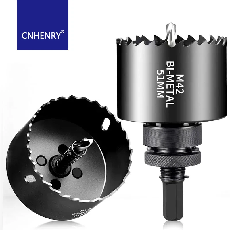 35 114mm Bi Metal M42 Hole Saws Bit Pipeline Process For Woodworking