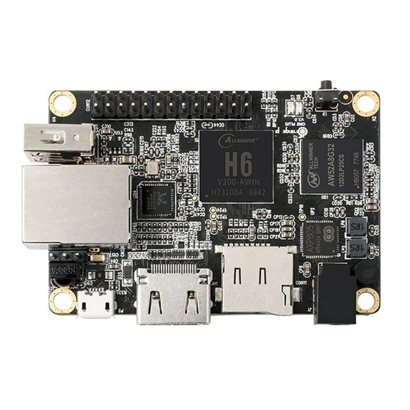 

Макетная плата RISE-For Orange Pi One Plus 1 ГБ DDR3 H6 четырехъядерный 64-битный мини-ПК с поддержкой Android 7,0 Ubuntu Debian