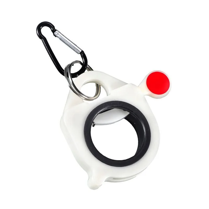 Portable Fluorescent Reusable Cable Tie Organizer and Storage Solution