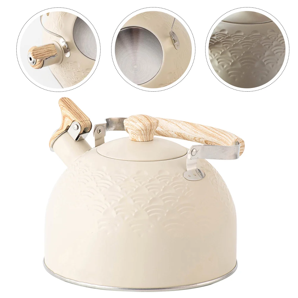 

Stainless Steel Kettle Household Water Pot Boiling Water Kettle Whistling Pot Kettle for Home