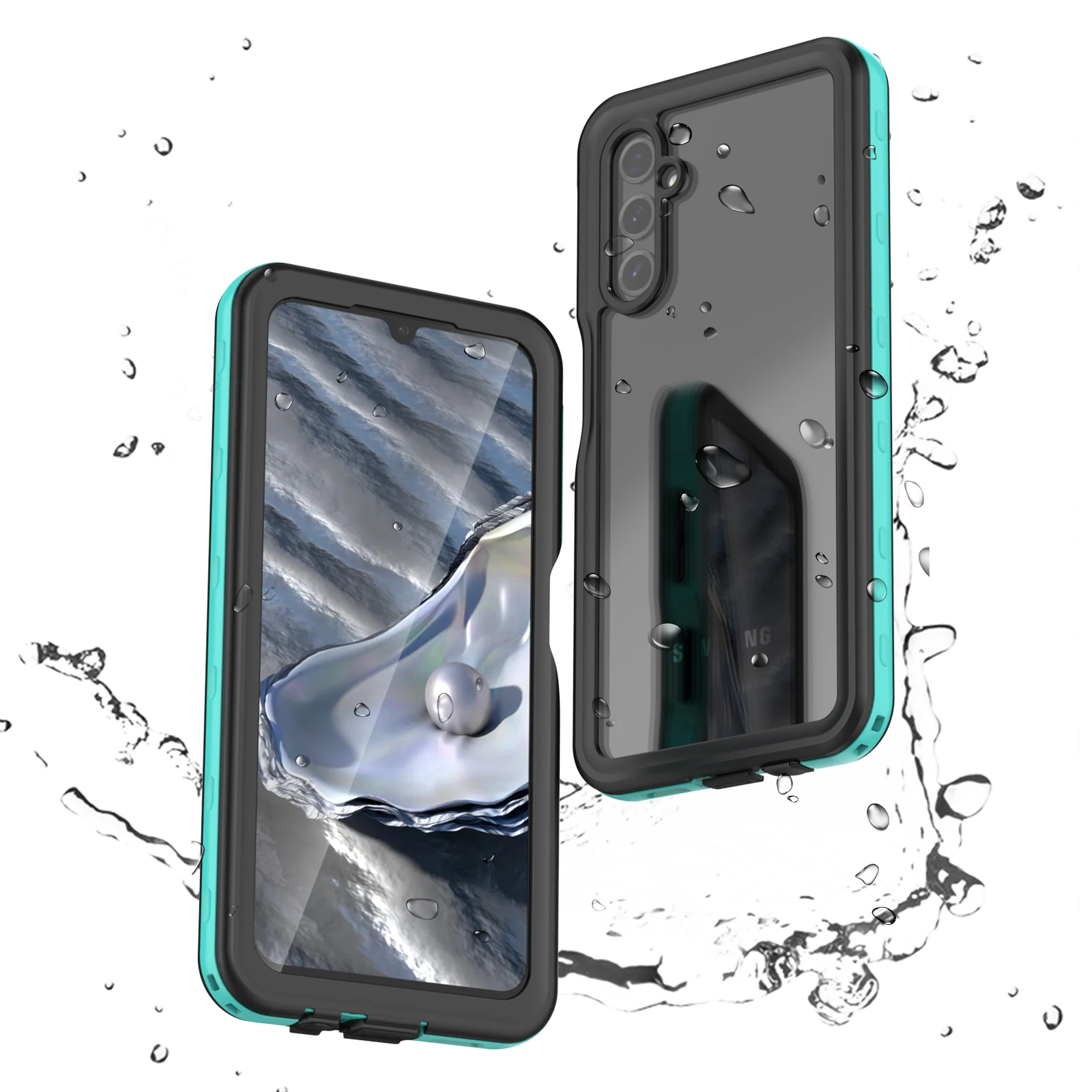 

Swim Run Outdoor Sports IP68 Genuine Waterproof Shell For Samsung Galaxy A14 A13 A03S A04S A23 A33 A53 5G Shockproof CASE Cover