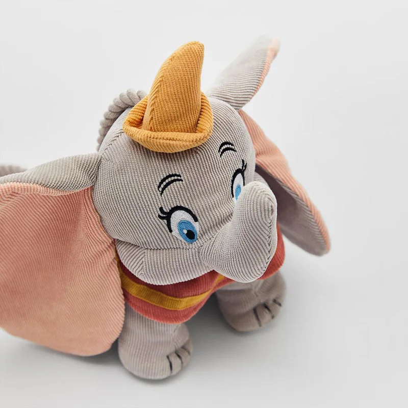 Disney Dumbo Plush Doll Crossbody Bag Cute Women Shoulder Bags Grey 3D Elephant Children's Diagonal Mini Ladies Shoulder Bag 4