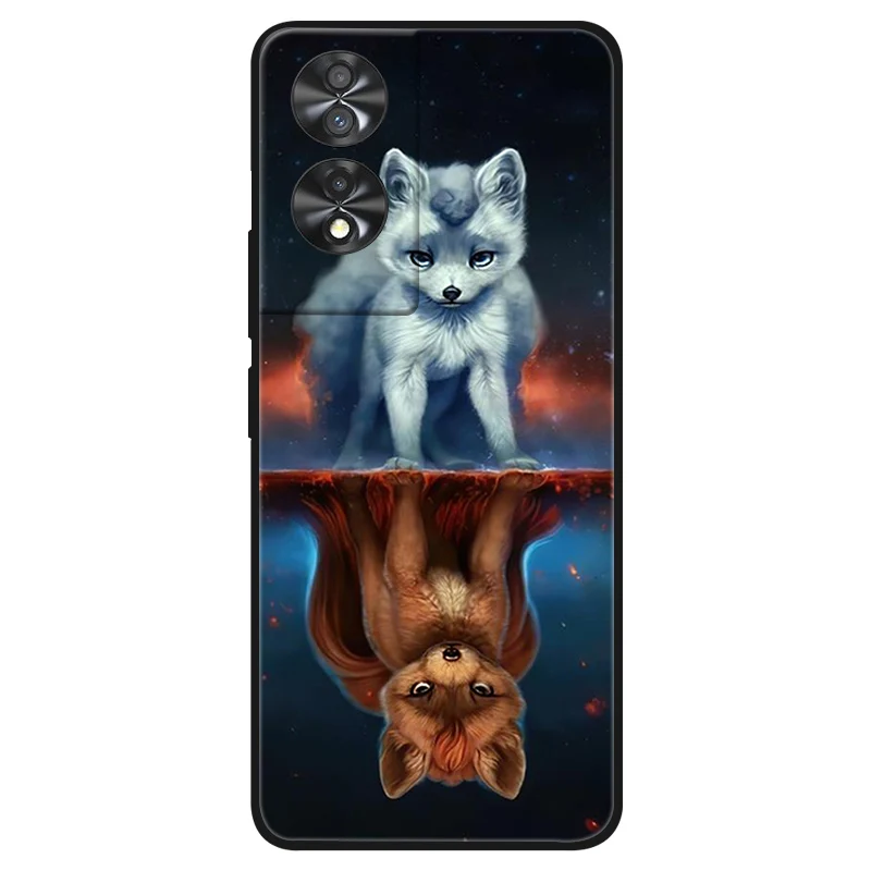 Shockproof TPU Soft Silicone Phone Cover with Cute Painted Design