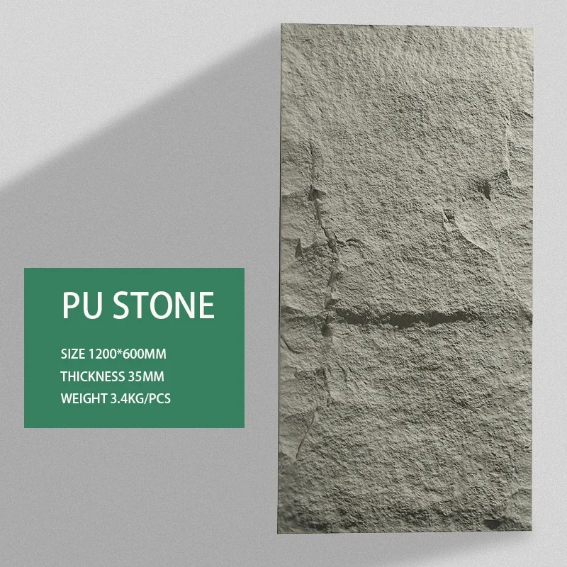 USA 10 Pieces Gen Stone Pu Wall Panels USA WAREHOUSE Interior And Exterior Decoration Luxury Building Materials Villas House