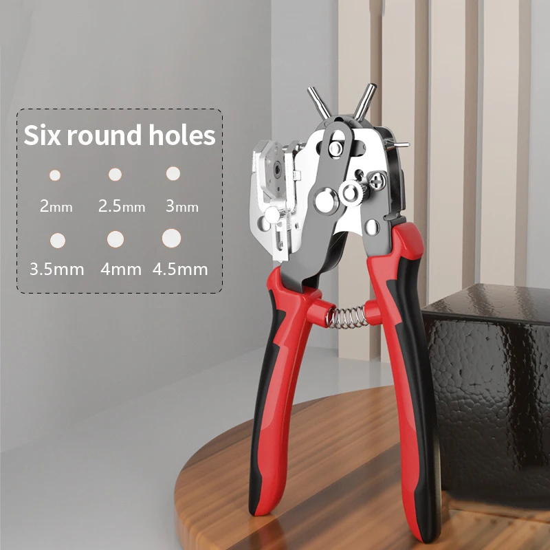 

B50 Hole Punch Plier New Design Eyelet Puncher DIY Tool Watchband Strap Household Punching Leathercraft Leather Belt