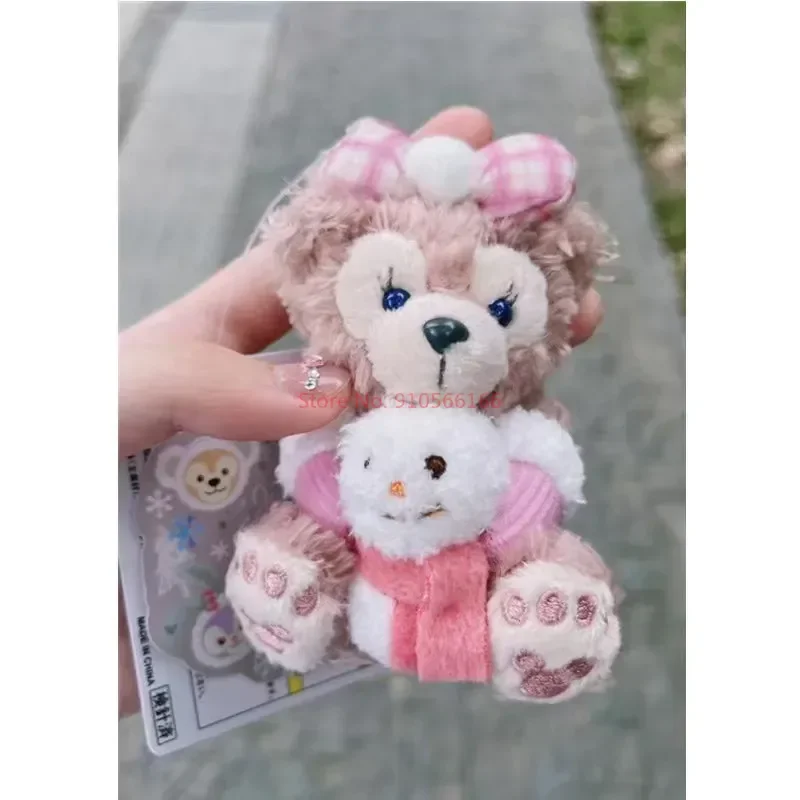 New Kawaii 디즈니 Shelliemay Duffy Stellalou 봉제 인형 펜던트 메신저 백 작은 펜던트 열쇠 고리 소녀 하트 크리스마스 선물