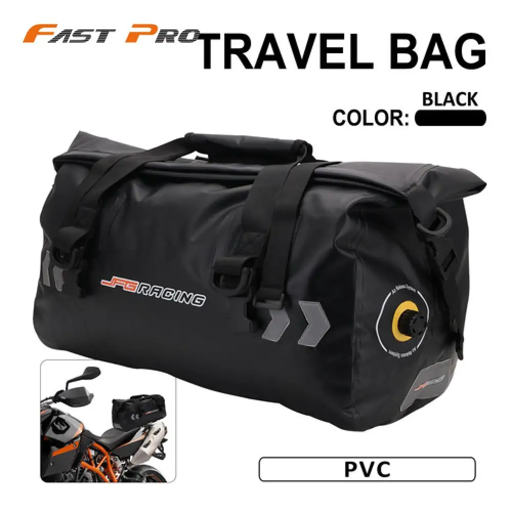

Motorcycle Parts PVC Rear Bag Tailbag Waterproof Drive Travel Dry Luggage Outdoor Bag Motorbike For BMW Yamaha HONDA Kawasaki