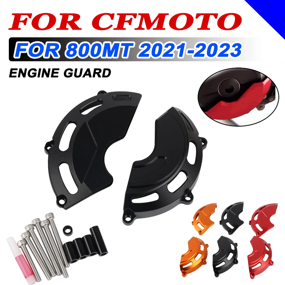 

Motorcycle Engine Case Cover Slider Frame Falling Protection For CFMOTO 800MT MT800 MT 800 2021 2022 2023 2024 Accessories