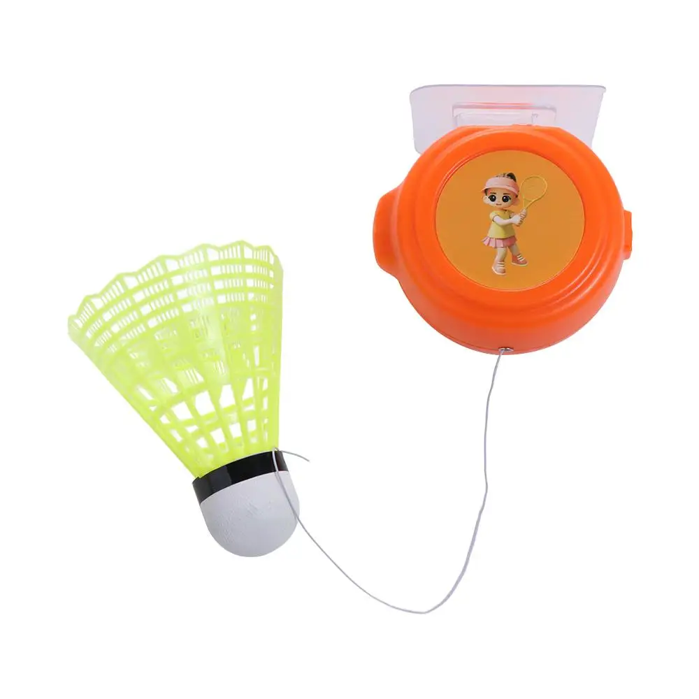 1 Set Accompanying Practice Trainer Badminton Rebound Spin Self Training Badminton Storage Stretch Self Training Shuttlecock