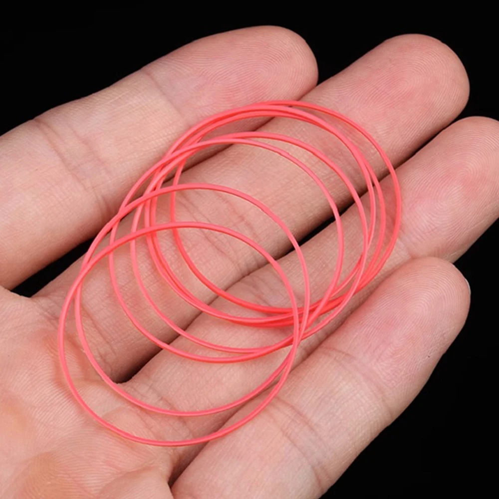 Waterproof Red Gasket Ring for Watch Case Back Cover - 25-42MM (1/2/5 PCS)